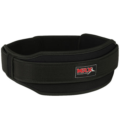 MRX Weight Lifting Belt With Double Back Support Bodybuilding Gym Training Belt 5" Wide All Sizes
