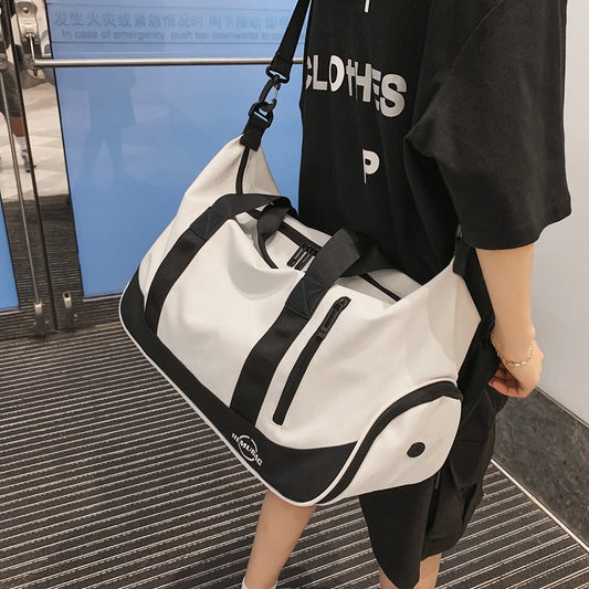 Waterproof Gym Duffel Bag with Wet Dry Separation