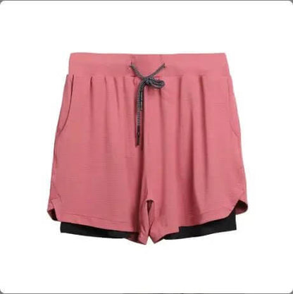 Men's Quick Dry Gym Shorts – 2-in-1 Athletic Training Shorts