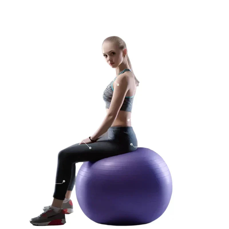 Yoga Ball For Fitness And Balance