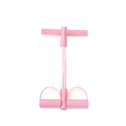 4/6-Tube Tensioner Multi-Functional Household Fitness Yoga Abdominal Strengthening Elastic Band Tension Rope Sit-Up Assistive