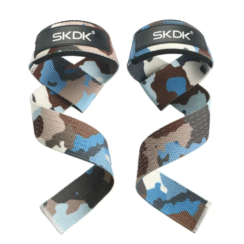 Adjustable Weightlifting Wrist Straps | Non-Slip Gym Lifting Support Bands
