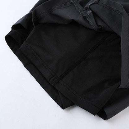 Men 2 In 1 Sport Shorts Quick Dry Jogger Marathon Shorts With Liner Breathable Running Fitness Double Deck Shorts Casual Shorts Gym Sports Fitness Jogging Workout Training Clothes